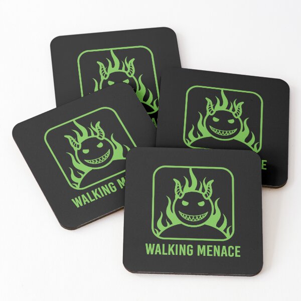 Item preview, Walking Menace — Fiery Grin Graphic designed and sold by MySimpleFlow.