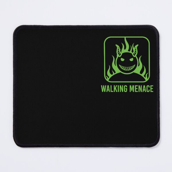 Item preview, Walking Menace — Fiery Grin Graphic designed and sold by MySimpleFlow.