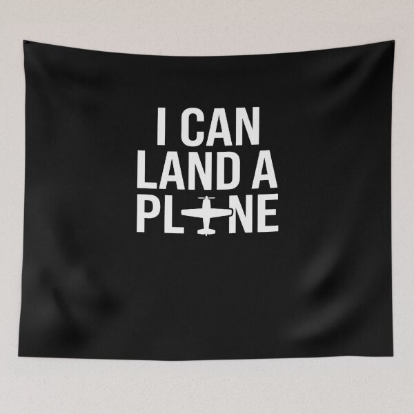 Item preview, I Can Land A Plane Pilot Aviation Humor designed and sold by SofenArt.