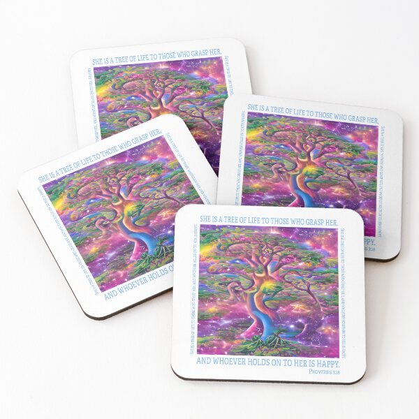 Item preview, Tree of Life. Proverbs 3:18. designed and sold by UltraQuirky.