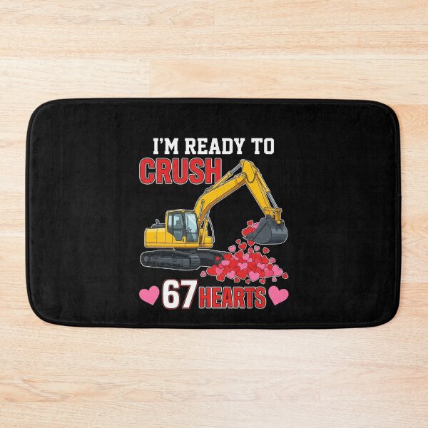 Item preview, I'm Ready To Crush 67 Hearts Valentine's Day Construction designed and sold by SofenArt.