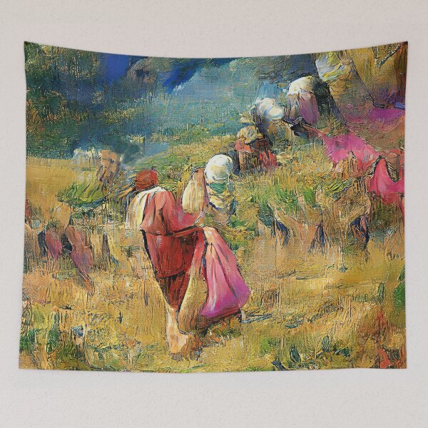 Item preview, Gleaning in the Barley Field. Book of Ruth 2:2. designed and sold by UltraQuirky.