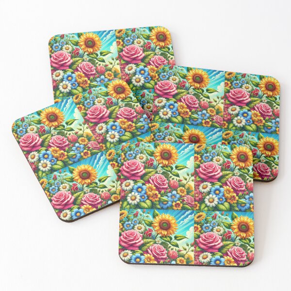 Item preview, Blumen land – Floral landscape design & nature art designed and sold by konter75.