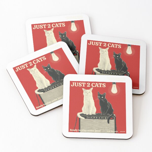 Item preview, Just 2 Cats Ready To Play Some Jazz T-shirt designed and sold by BdawgsFactory.