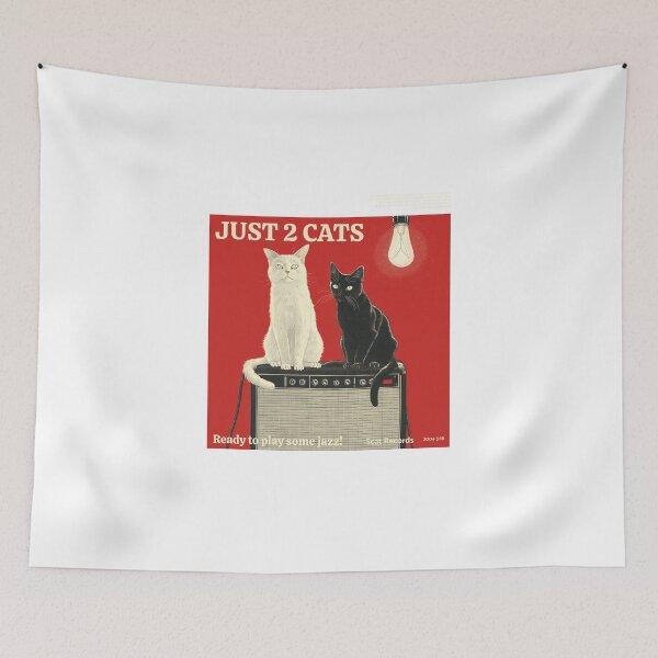 Item preview, Just 2 Cats Ready To Play Some Jazz T-shirt designed and sold by BdawgsFactory.