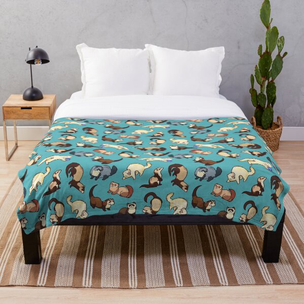 serpents de chat en bleu Plaid