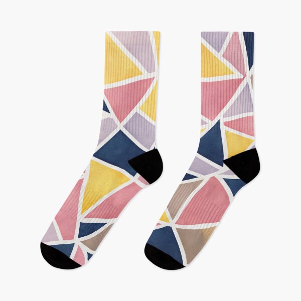 Item preview, Abstract Geometric Pastel Mosaic designed and sold by xavier-explore.