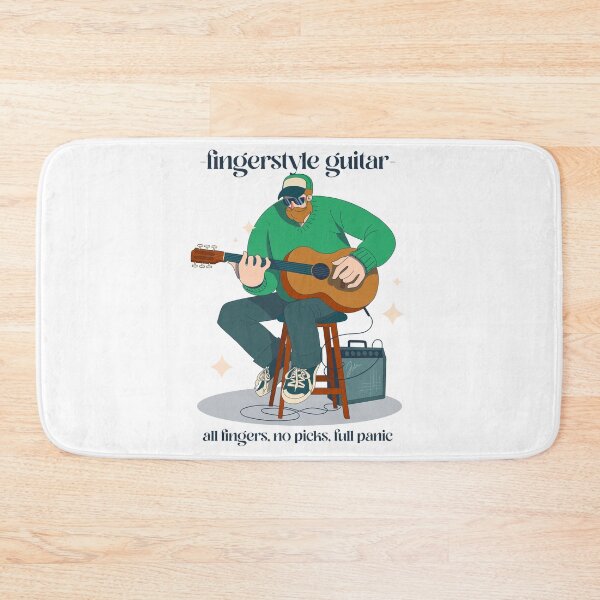 Item preview, Fingerstyle Guitar T-shirt designed and sold by BdawgsFactory.
