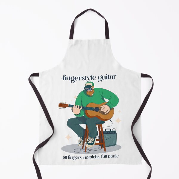 Item preview, Fingerstyle Guitar T-shirt designed and sold by BdawgsFactory.