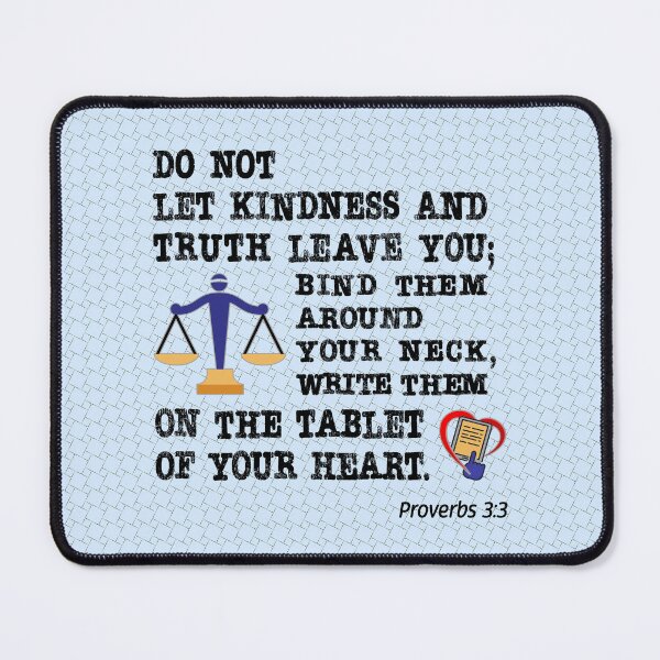 Item preview, Kindness and Truth. Proverbs 3.3. designed and sold by UltraQuirky.