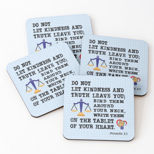 Item preview, Kindness and Truth. Proverbs 3.3. designed and sold by UltraQuirky.