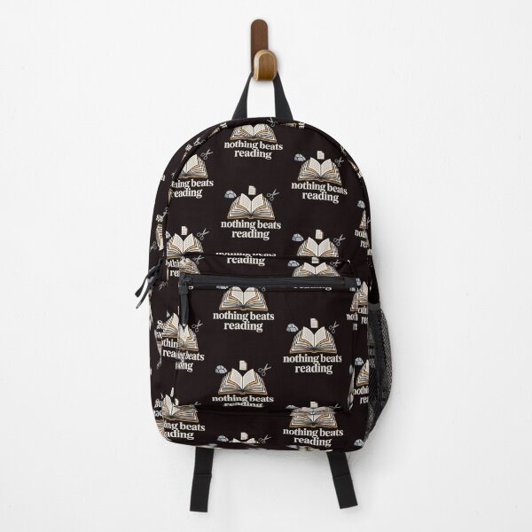 Item preview, Nothing Beats Reading Rock Paper Scissors – Bookworm Humor Design designed and sold by Redgiant87x.