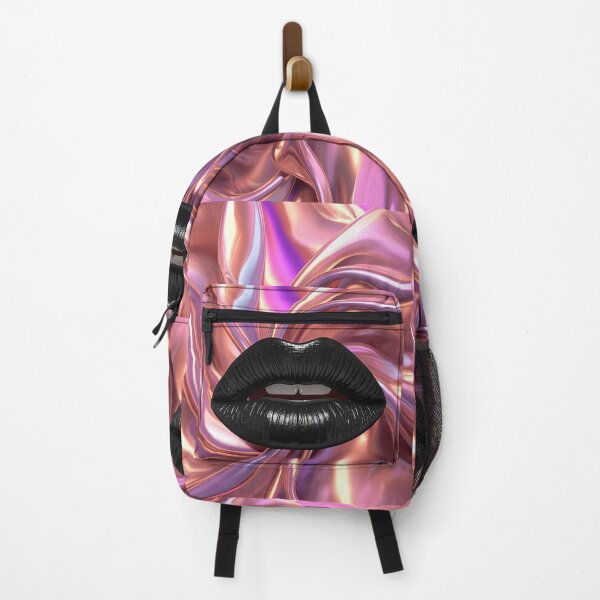 Artikelvorschau, Hyperrealistische, glänzend schwarze Lippen – Minimal Art im Duckface-Stil entworfen und verkauft von Impact-Art.