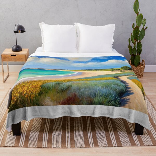 Item preview, Peaceful Summer Bay designed and sold by Undersea Ai Art.