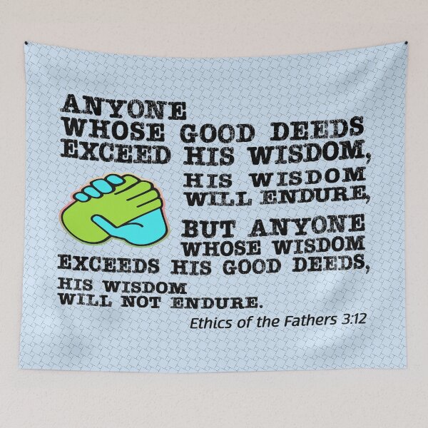 Item preview, Good Deeds and Wisdom. designed and sold by UltraQuirky.
