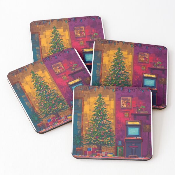 Item preview, Christmas in Pixel Art & Arcade designed and sold by MidArtForge.