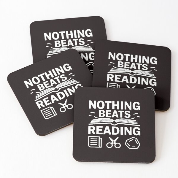 Item preview, Nothing Beats Reading Rock Paper Scissors – Reading Teacher Joke designed and sold by Redgiant87x.