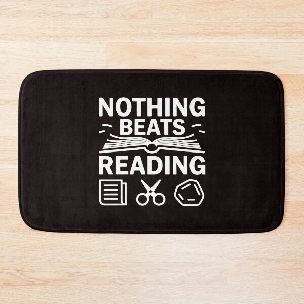 Item preview, Nothing Beats Reading Rock Paper Scissors – Reading Teacher Joke designed and sold by Redgiant87x.