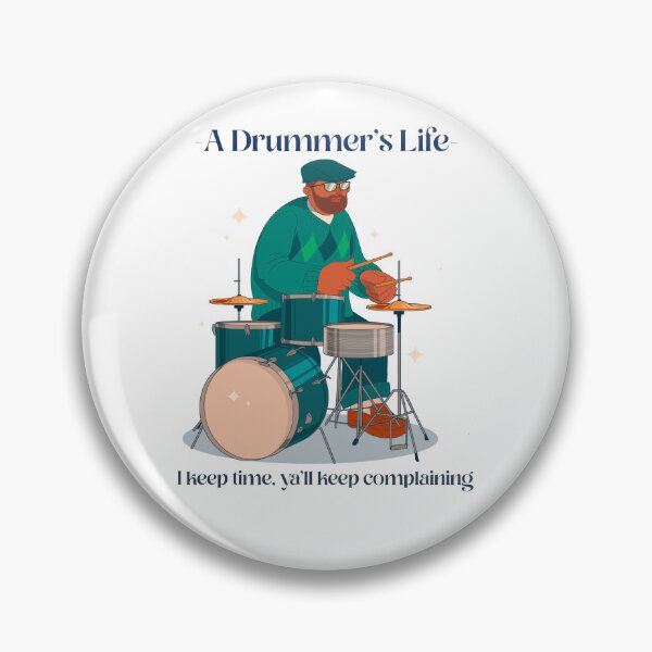 Item preview, A Drummer's Life T-shirt designed and sold by BdawgsFactory.