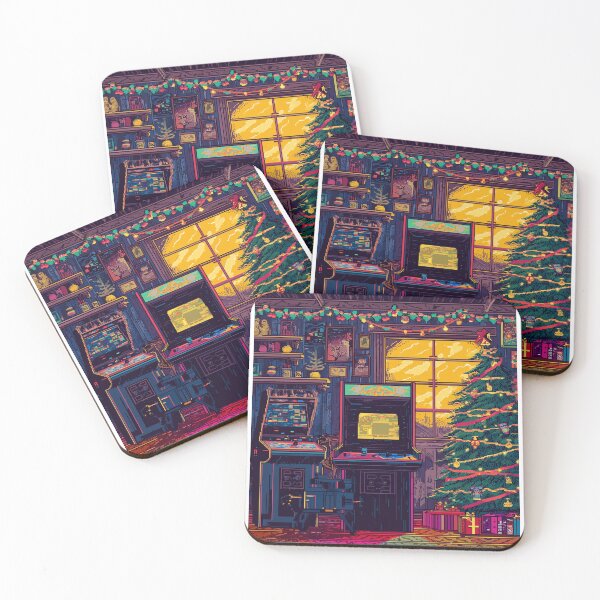 Item preview, Christmas in Pixel Art & Arcade designed and sold by MidArtForge.