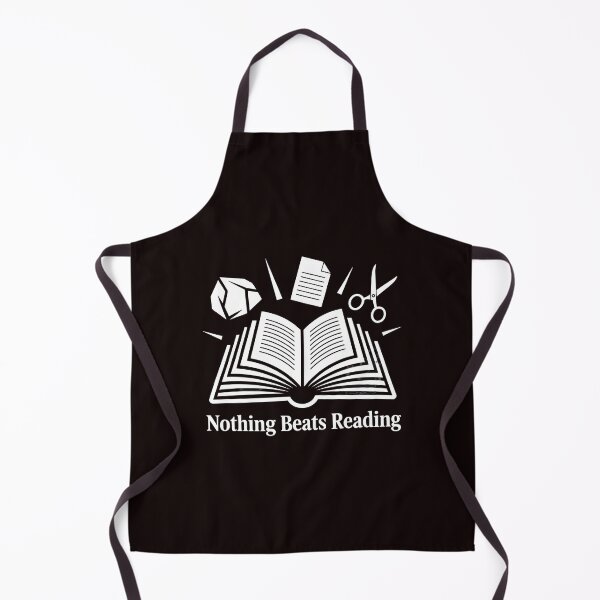 Item preview, Nothing Beats Reading Rock Paper Scissors – Funny Reading Quote designed and sold by Redgiant87x.