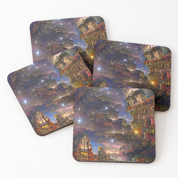 Item preview, Cityscape at Night. designed and sold by UltraQuirky.