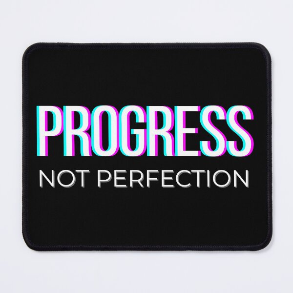 Item preview, Progress Not Perfection–Gym Motivation Workout Quote designed and sold by iane03.