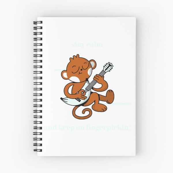 Item preview, Stay Calm and Keep On Fingerpicking T-shirt designed and sold by BdawgsFactory.