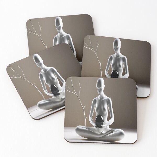 Item preview, Stillness Within – Minimalist Meditative Sculpture Art designed and sold by Okmanoo.