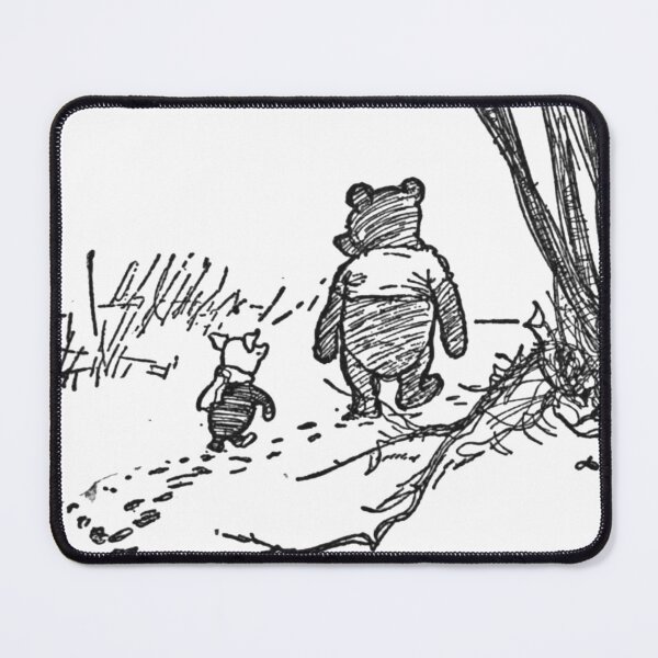 Item preview, "You can never tell with pawmarks." – Winnie-the-Pooh designed and sold by Douglas E. Welch Design and Photography.