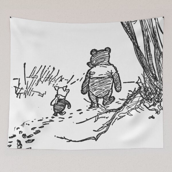 Item preview, "You can never tell with pawmarks." – Winnie-the-Pooh designed and sold by Douglas E. Welch Design and Photography.