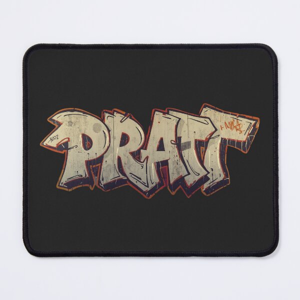 Item preview, Pratt Institute Vintage Graffiti Design | Retro Art School Typography designed and sold by phiawdesign9.