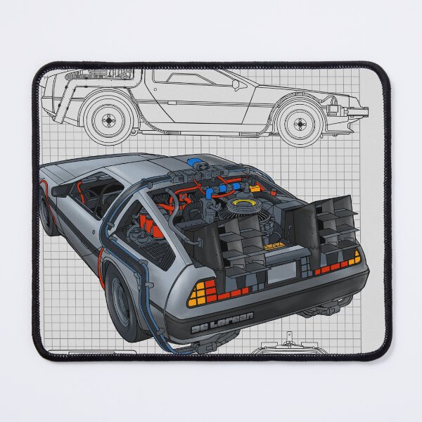 Item preview, Back to the Future Delorean Blueprint designed and sold by iannyuk.