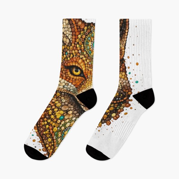 Item preview, Majestic Mosaic Fox Art designed and sold by xavier-explore.