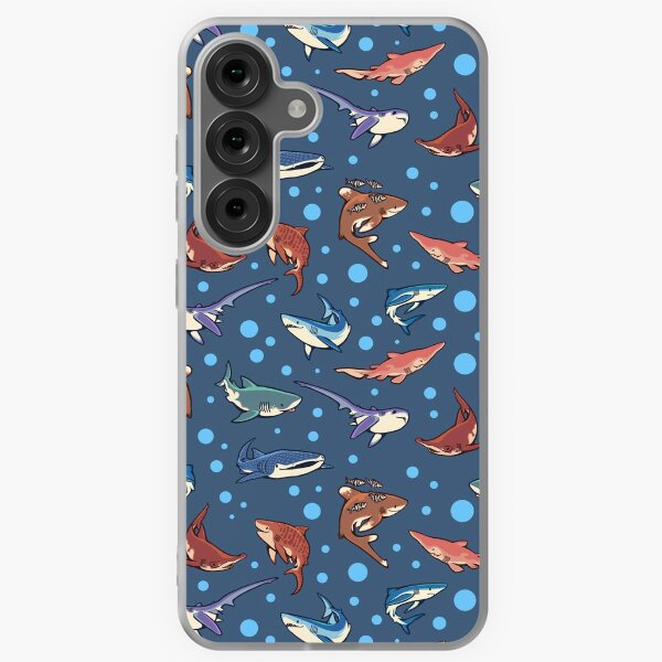 Item preview, Sharks in the dark blue designed and sold by Colordrilos.