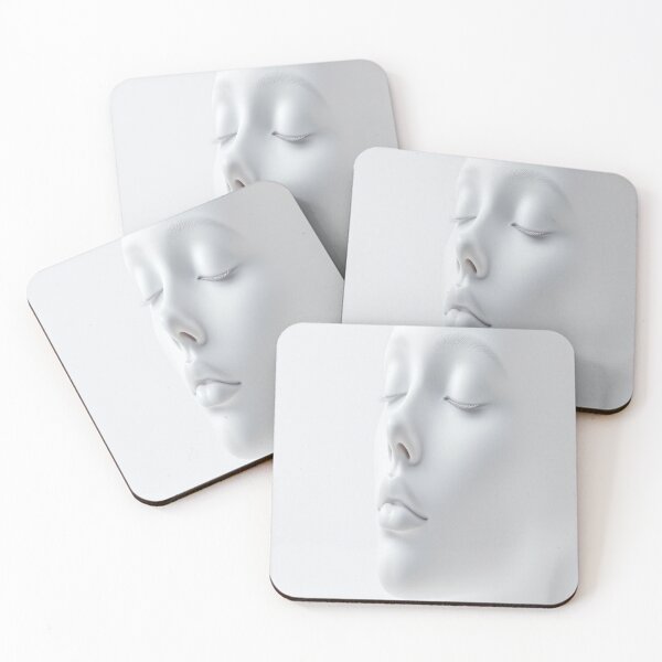 Item preview, Pure Stillness – Contemporary Minimalist Portrait designed and sold by Okmanoo.
