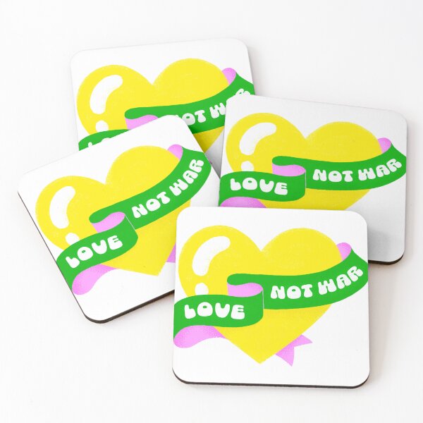 Item preview, Love Not Hate – Cute Positive Heart Illustration designed and sold by Randomundi.