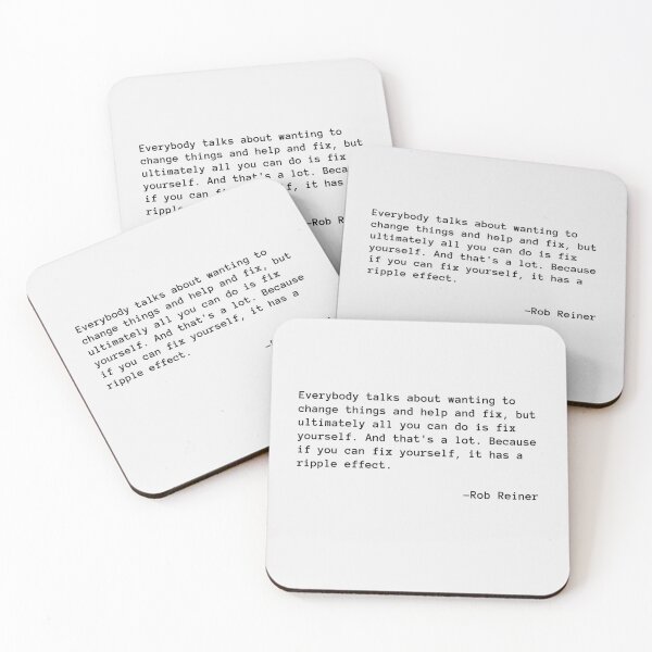 Item preview, Rob Reiner on Personal Change and Growth designed and sold by PopCultureArtShop.