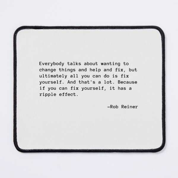 Item preview, Rob Reiner on Personal Change and Growth designed and sold by PopCultureArtShop.