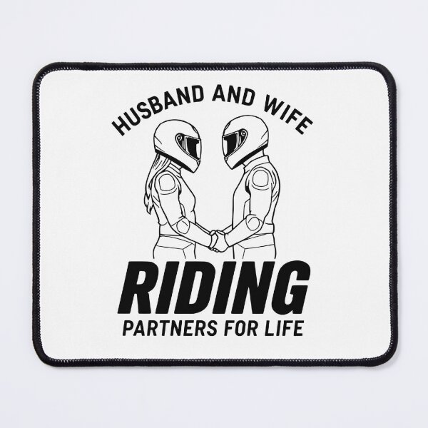 Item preview, Two Hearts, One Ride- motorcycle couple design designed and sold by TwoWheels-shop.