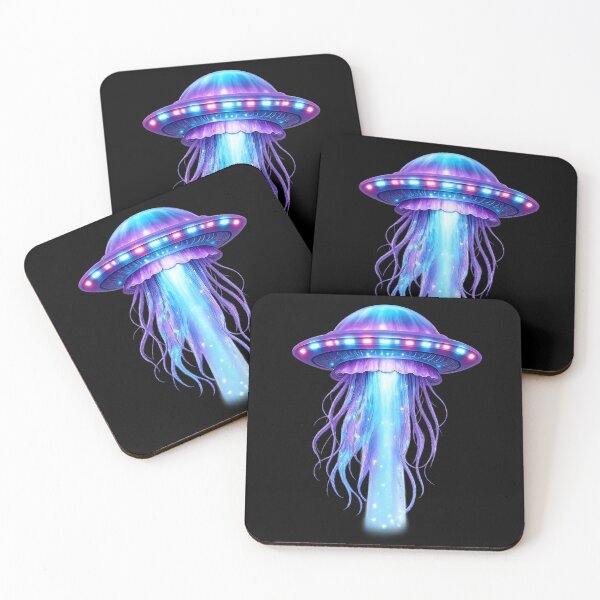 Item preview, Cosmic Jellyfish UFO designed and sold by Sonic Nova Studios.