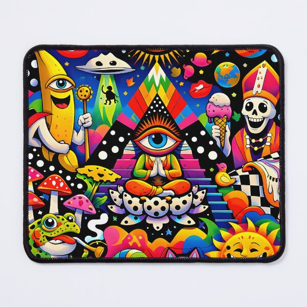 Item preview, Psychedelic Cosmic Satire designed and sold by KirstenStar.