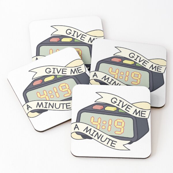 Item preview, 4:19 Give Me a Minute designed and sold by Nevermore Prints.