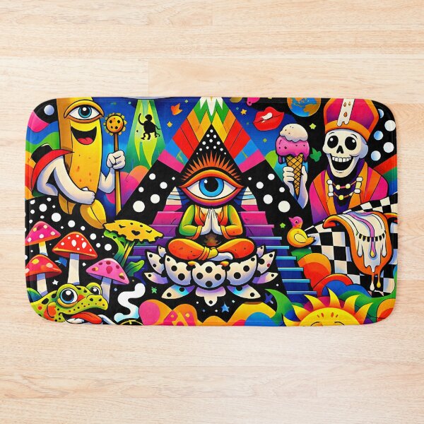 Item preview, Psychedelic Cosmic Satire designed and sold by KirstenStar.