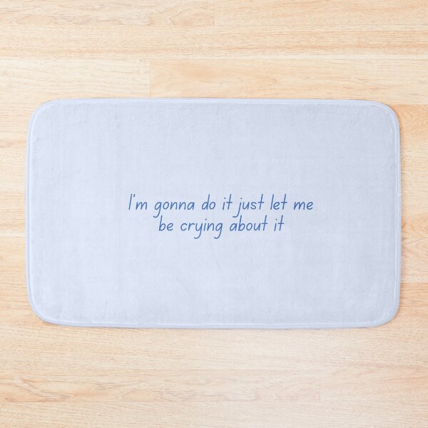 Item preview, I’m gonna do it - Dark Blue Relatable Quote designed and sold by VirellCo.