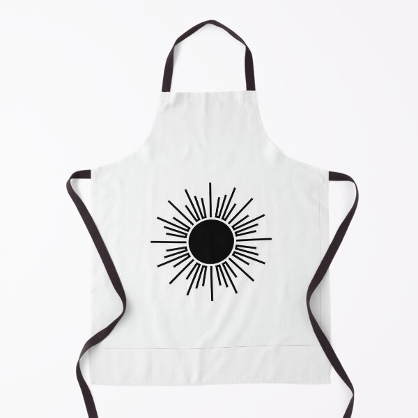 Item preview, Minimalist Sun Line Art | Abstract Sunburst Symbol in Black and White designed and sold by shopwithcare.