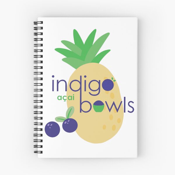 Item preview, Indigo Bowls Secondary Logo designed and sold by C+J Pastel Prints.