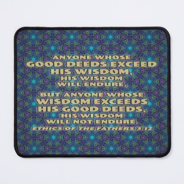 Item preview, Good Deeds and Wisdom. designed and sold by UltraQuirky.