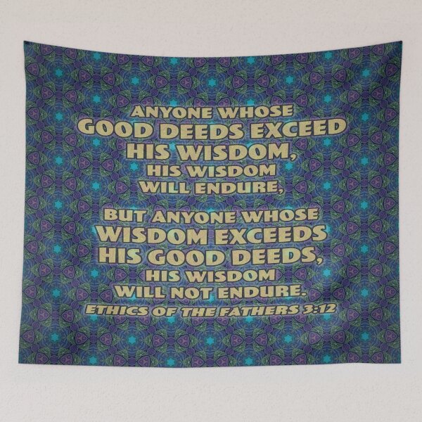 Item preview, Good Deeds and Wisdom. designed and sold by UltraQuirky.