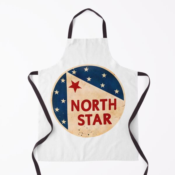 Item preview, Vintage Americana North Star Circular Metal Sign designed and sold by CharlieDesings.